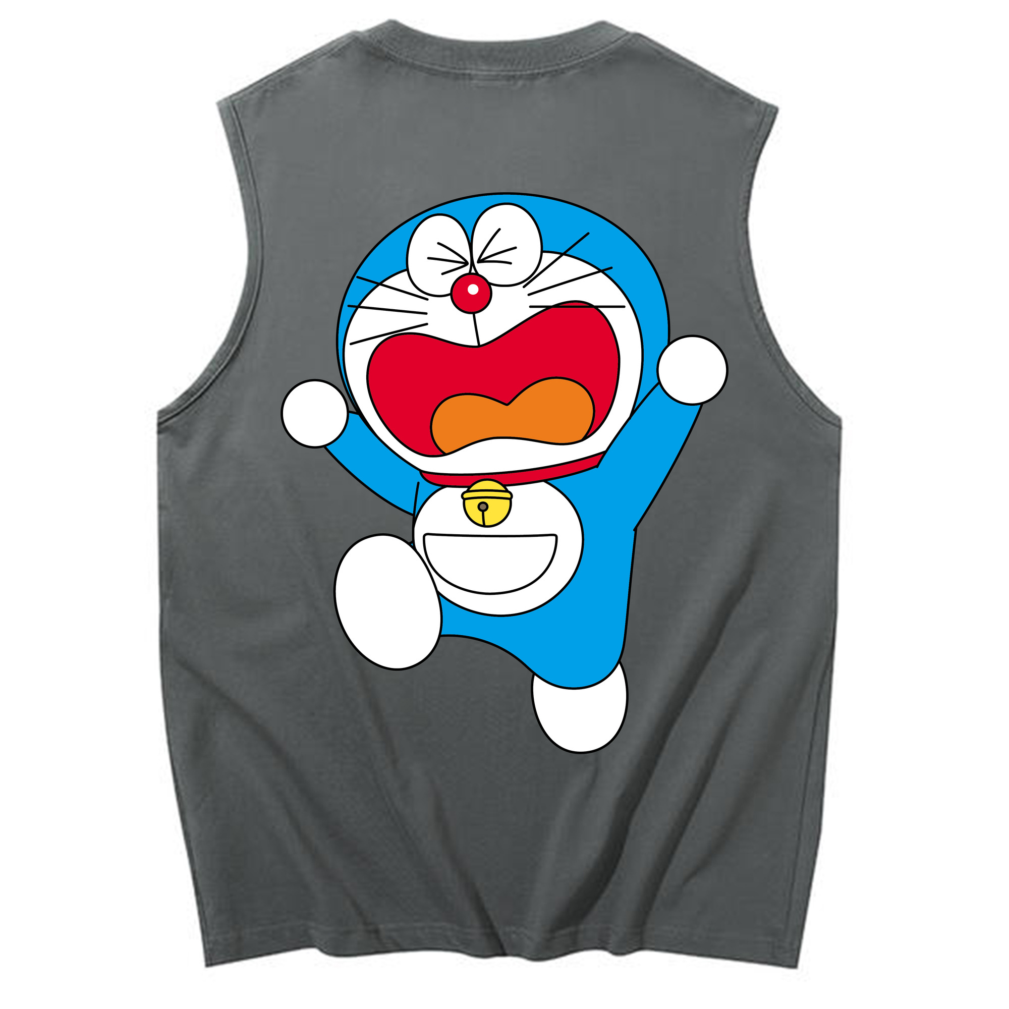 （画像用） ドラえもん Doraemon コットン100％タンクトップ（背面プリント）